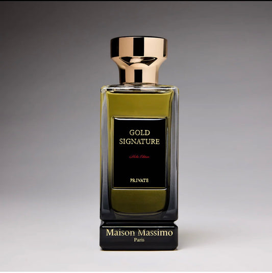 Parfum maison Massimo 🇫🇷 Paris Gold Signature