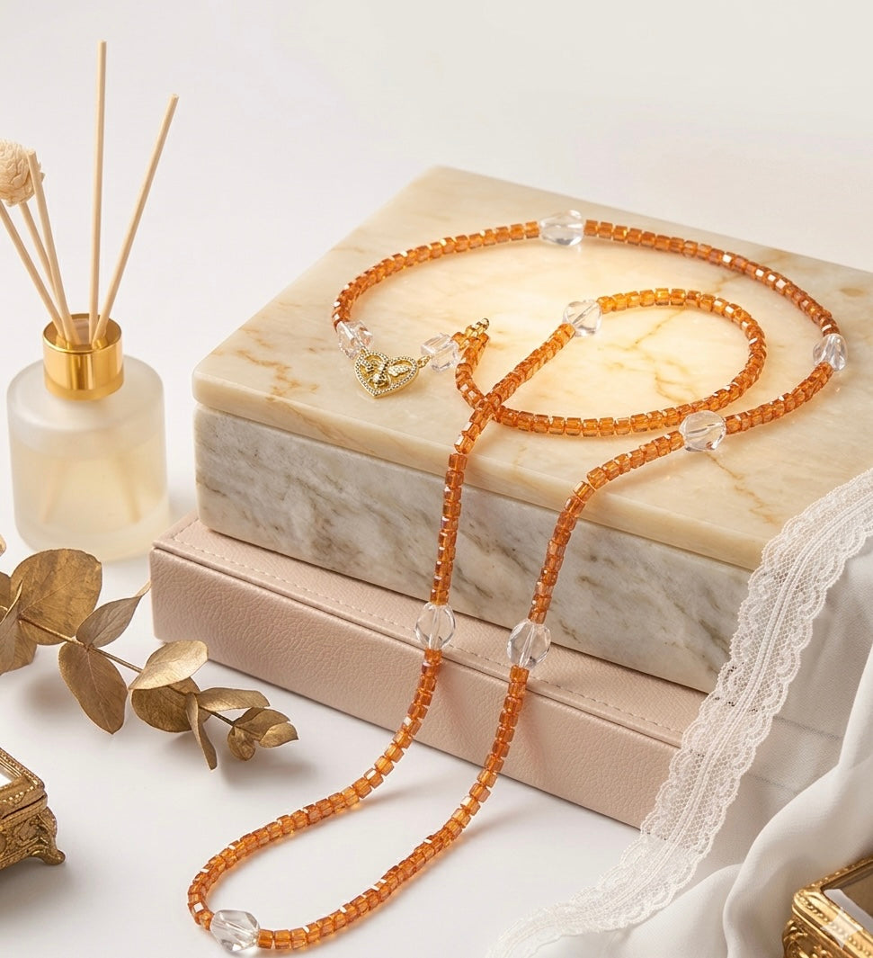 Bijoux Bin Bin Orange ✨ — L'Élégance Africaine à la Taille