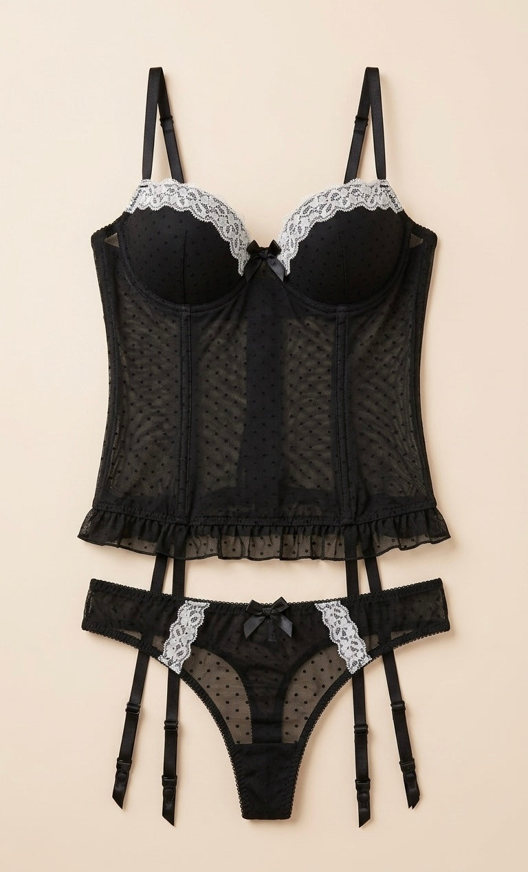 Ensemble noir sexy 🇫🇷