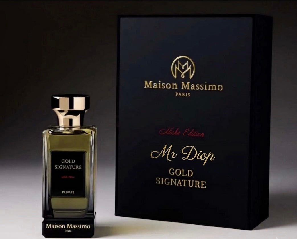 Parfum maison Massimo 🇫🇷 Paris Gold Signature