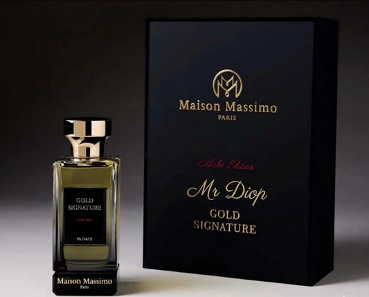 Parfum maison Massimo 🇫🇷 Paris Gold Signature
