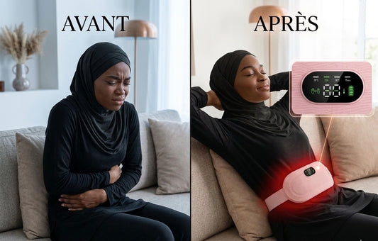 🌸 Ceinture Menstruelle Chauffante