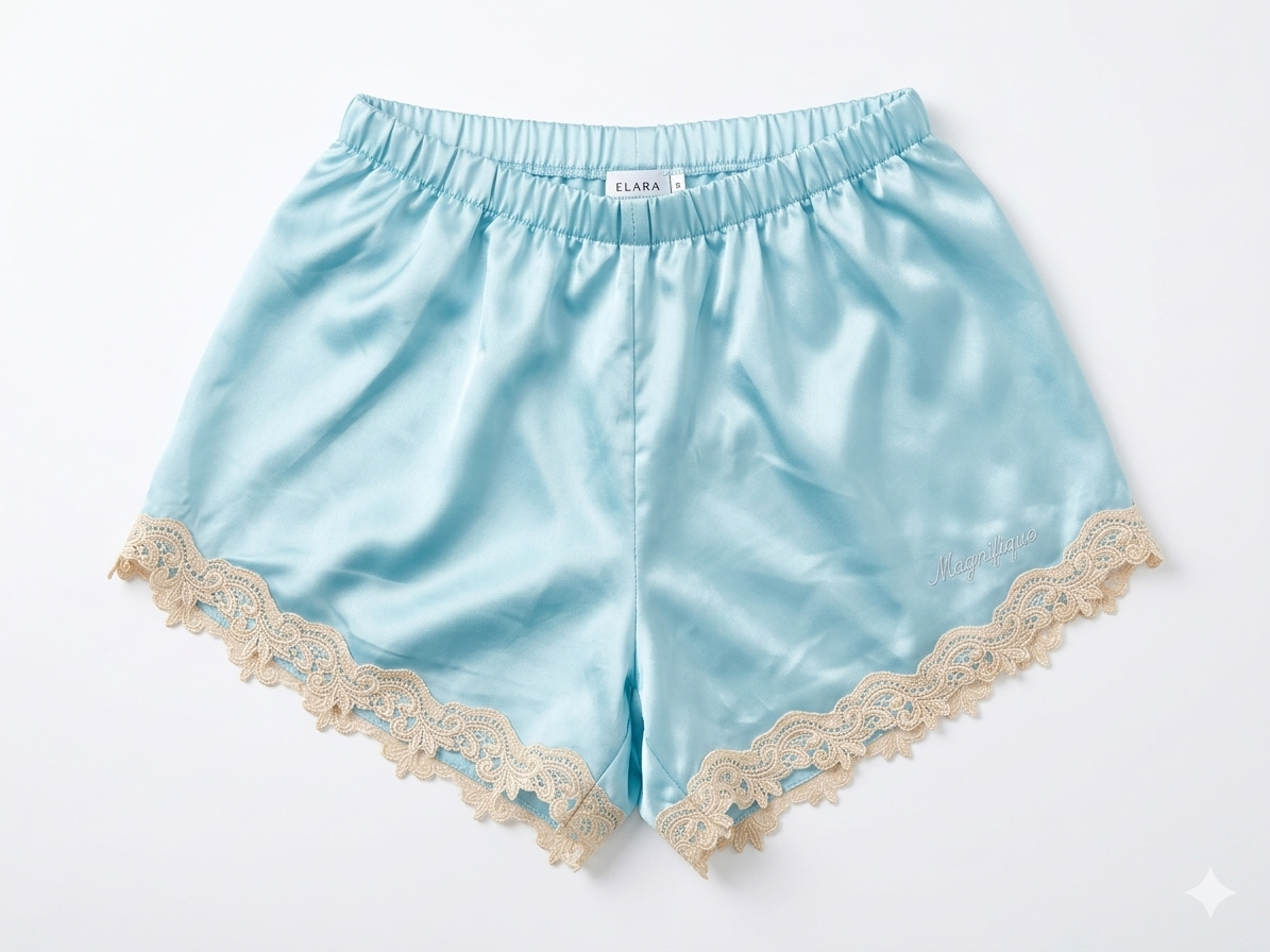 Ensemble Peignoir Luxe en Soie – Set 4 Pièces made in Turquie